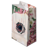 5lx3wx8.5h Kleine Gift Bag Geometrische Tuin Roos Klein Cadeauzakje (Voorkant Gekanteld)