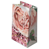 5lx3wx8.5h Kleine Gift Bag Geometrische Tuin Roos Klein Cadeauzakje (Achterkant Gekanteld)