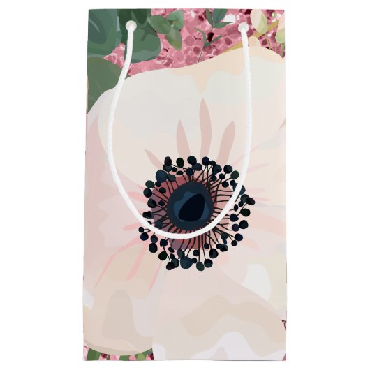 5lx3wx8.5h Kleine Gift Bag Geometrische Tuin Roos Klein Cadeauzakje (Voorkant)