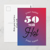 5O en nog steeds heet Briefkaart (Voorkant / Achterkant)