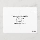 5O en nog steeds heet Briefkaart (Achterkant)