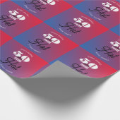 5O en nog warm Cadeaupapier (Hoek)
