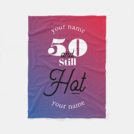 5O en nog warm Fleece Deken