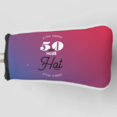 5O en nog warm Golfheadcover (Voorkant)