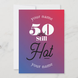 5O en nog warm Kaart