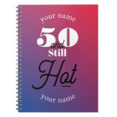 5O en nog warm Notitieboek (Voorkant)