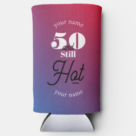 5O en nog warm Seltzer Blikjeskoeler