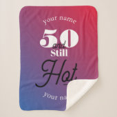 5O en nog warm Sherpa Deken (Voorkant)