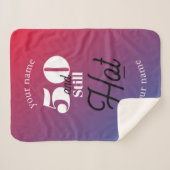 5O en nog warm Sherpa Deken (Voorkant (horizontaal))