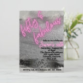 5O & Fabuous Kaart (Staand voorkant)