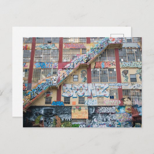 5Pointz (New York, NY) Briefkaart (Voorkant / Achterkant)