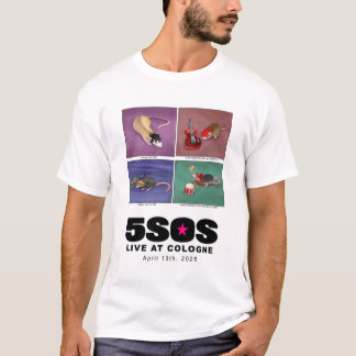 5SOS Banging Out The Tunes T-shirt