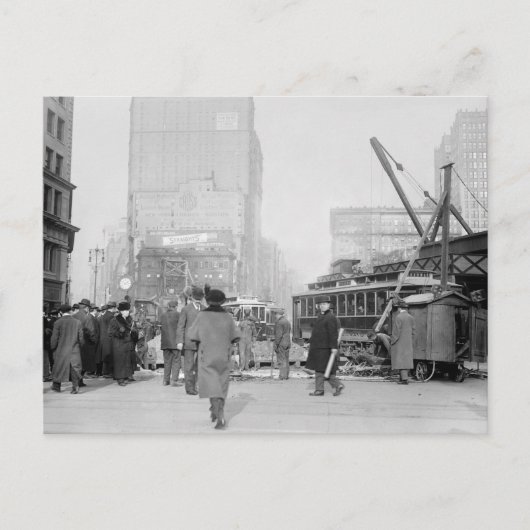 5th and Broadway, NYC: begin jaren 1900 Briefkaart (Voorkant)