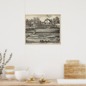 5th Avenue House, Ocean Beach, NJ Poster (Keuken)