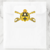 5TH CAVALRY REGIMENT DUI/CROSSED SABERS STICKERS (Tas)