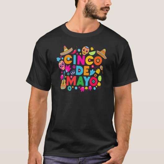 5th De Mayo T-shirt (Voorkant)