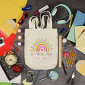 5th Grade Crew Teacher Terug naar School Custom Tote Bag