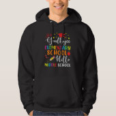 5th Grade Graduation Elementary School Hello Middl Hoodie (Voorkant)