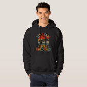 5th Grade Level Unlocked Video Gamers back to scho Hoodie (Voorkant volledig)
