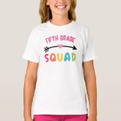 5th Grade Squad School T-shirt (Voorkant)