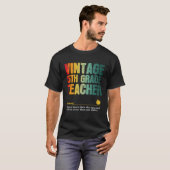 5th Grade Teacher Appreciation Week Back to School T-shirt (Voorkant volledig)