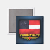 5th Kentucky Infantry Magneet (Voorkant / Achterkant)