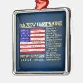 5th NH Vounter Infantry (BH) Metalen Ornament (Links)