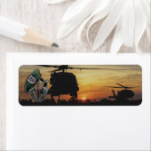 5th special force sf green berts fort Campbell Etiket (Insitu)