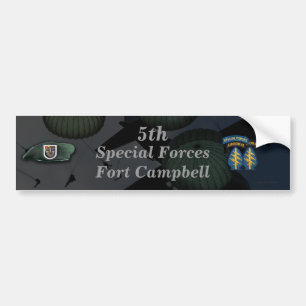 5th Special Forces Fort Campbell Bumpersticker
