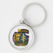 5th Special Forces Groene Baretten veteranen Sleut Sleutelhanger (Voorkant)