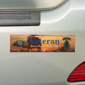5th special forces groene baretten Vietnam Nam vet Bumpersticker (Op auto)