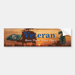 5th special forces groene baretten Vietnam Nam vet Bumpersticker