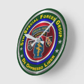 5th Special Forces Group Aandenken Ronde Klok (Hoek)