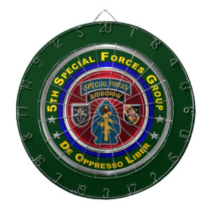 5th Special Forces Group Airborne Dartbord