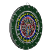 5th Special Forces Group Airborne Dartbord (Voorkant Links)
