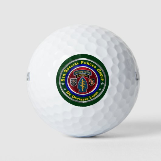 5th Special Forces Group (Airborne) Golfballen (Voorkant)