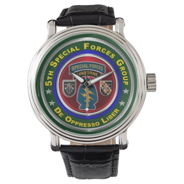 5th Special Forces Group Airborne Horloge (Voorkant)