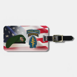 5th Special Forces Group Bagagelabel