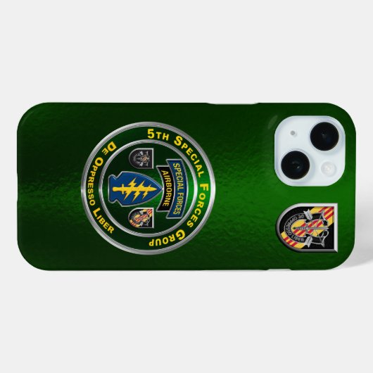 5th Special Forces Group Case-Mate iPhone Case (Achterkant (horizontaal))