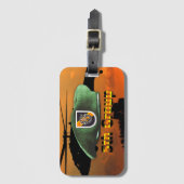 5th Special Forces Group Green Berets SFG SF Vets Bagagelabel (Voorkant (verticaal))