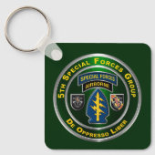 5th Special Forces Group Sleutelhanger (Voorkant)