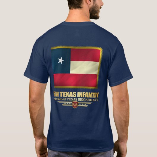 5th Texas Infantry T-shirt (Achterkant)