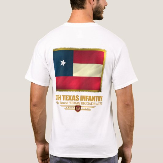 5th Texas Infantry T-shirt (Achterkant)