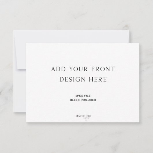 5x3,5" dubbelzijdige Kaart afdrukken Notitiekaartje (Voorkant)