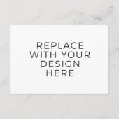 5x3.5-Kaart afdrukken Informatiekaartje (Achterkant)