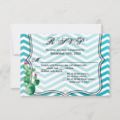 5x3.5 R.S.V.P. Kaart Boho Cacti Cactus Succulent B (Voorkant)