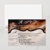 5x3.5 R.S.V.P. Kaart XMAS Cowboy Laarzen Schuur Ho (Voorkant / Achterkant)