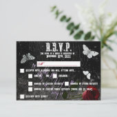 5x3.5 R.S.V.P. Kaart XMAS Haunting Adeline Zade Me (Staand voorkant)