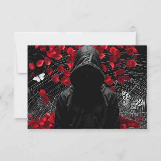 5x3.5 R.S.V.P. Kaart XMAS Haunting Adeline Zade Me (Achterkant)