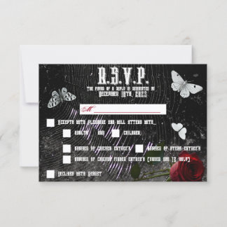 5x3.5 R.S.V.P. Kaart XMAS Haunting Adeline Zade Me